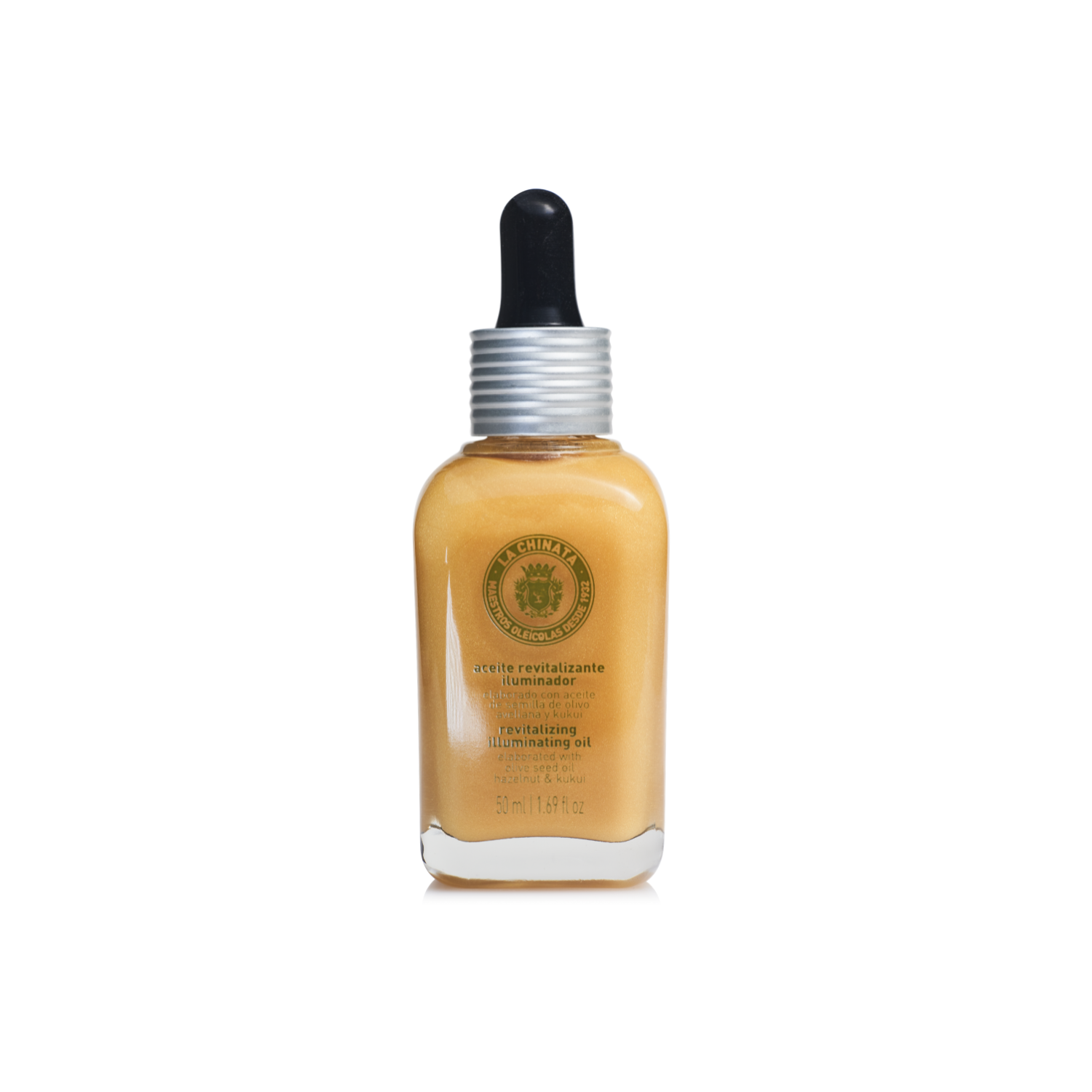 Naturalny Suchy Olejek Rozświetlający na Dzień z Oliwy z Oliwek La Chinata 50ml