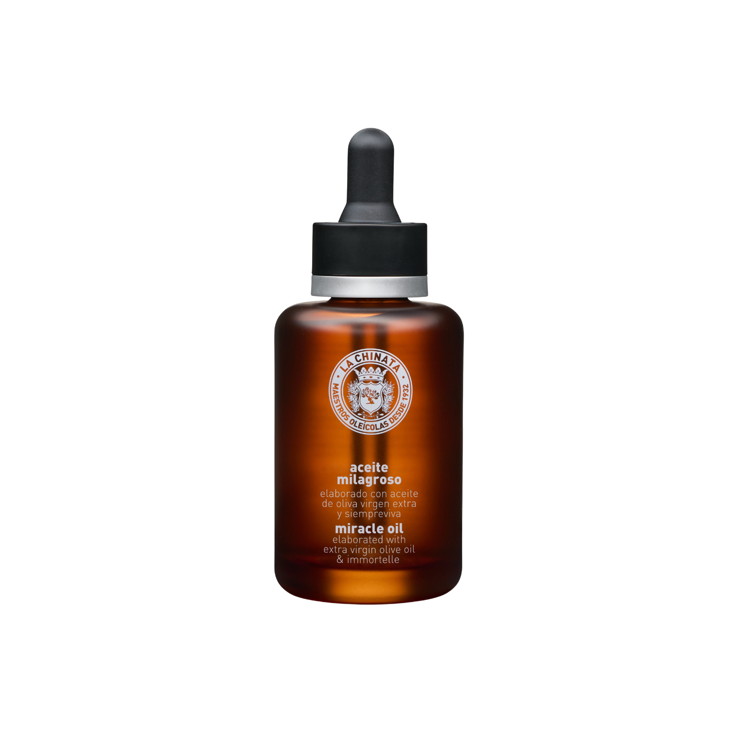 Naturalny Suchy Olejek z Oliwy z Oliwek do Twarzy Ciała Włosów La Chinata 100ml